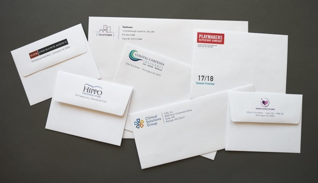Envelope Printing Coventry